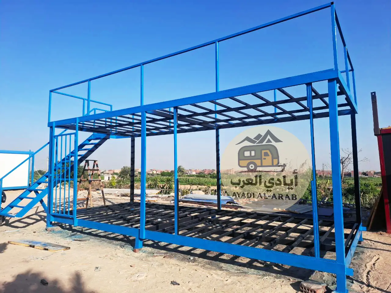 مصنع كرفانات أيادي العرب - مصنع كرفانات - شركة كرفانات أيادي العرب